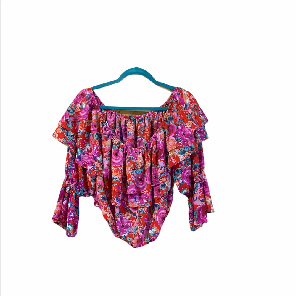 Floral Off Shoulder Top